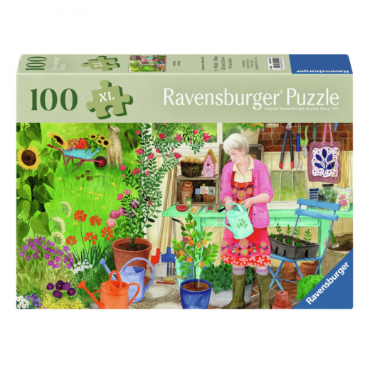 Ravensburger: Gardening 100 XL Brikker i gruppen PUSLESPIL / < 750 brikker hos Spelexperten (12001362)