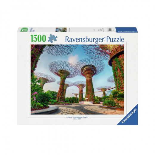 Ravensburger: Garden By The Bay At Singapore 1500 Brikker i gruppen PUSLESPIL / Ravensburger hos Spelexperten (12001396)