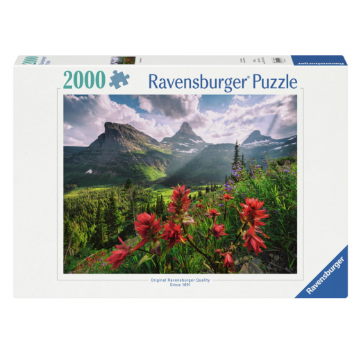 Ravensburger: Pristine Mountains 2000 Brikker i gruppen PUSLESPIL / 2000 brikker > hos Spelexperten (12001415)