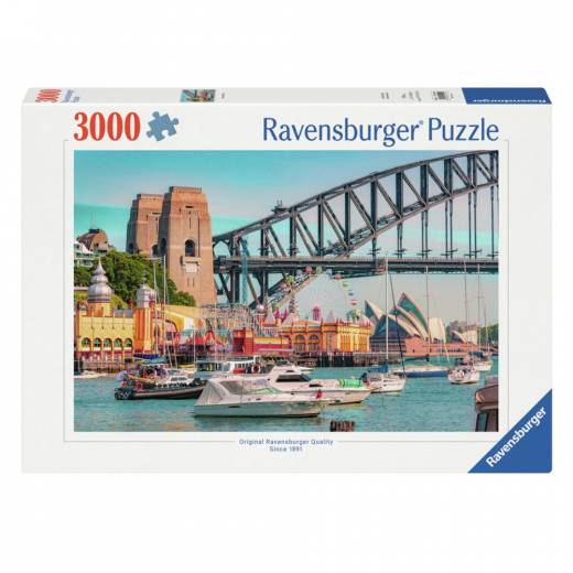 Ravensburger: Secret Sydney 3000 Brikker i gruppen PUSLESPIL / Ravensburger hos Spelexperten (12001419)