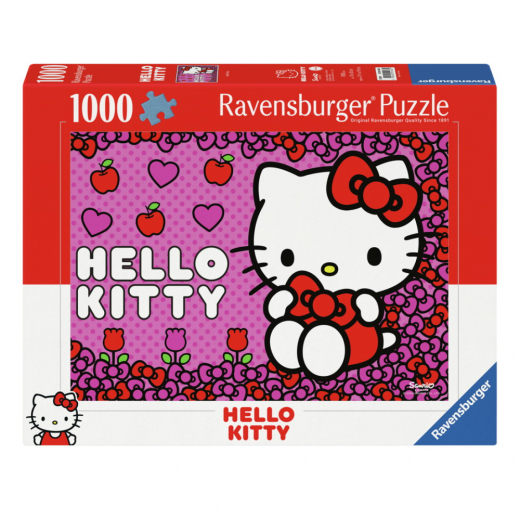 Ravensburger: Hello Kitty 1000 Brikker i gruppen PUSLESPIL / 1000 brikker hos Spelexperten (12001488)