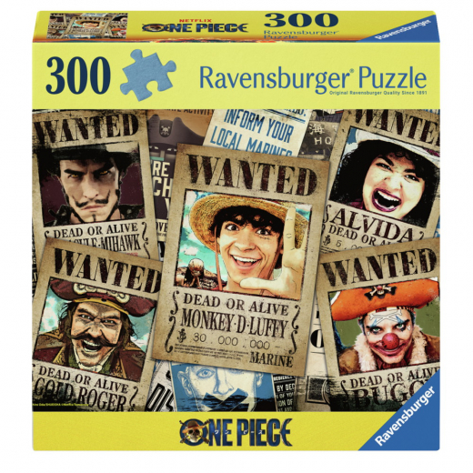 Ravensburger: Wanted! 300 Brikker i gruppen PUSLESPIL / < 750 brikker hos Spelexperten (12001498)