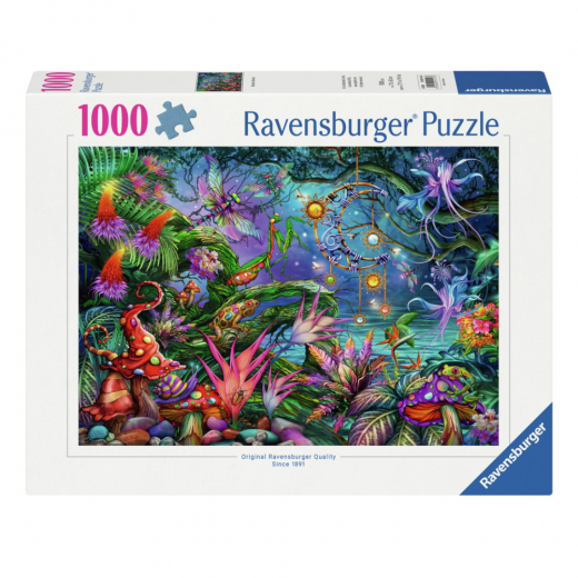 Ravensburger: Rainbow Reverie 1000 Brikker i gruppen PUSLESPIL / 1000 brikker hos Spelexperten (12001517)