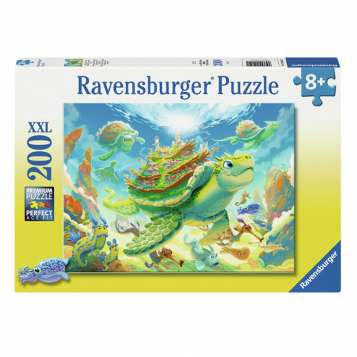 Ravensburger: Magical Underwater World 200 XXL Brikker i gruppen PUSLESPIL / Puslespil til børn hos Spelexperten (12004052)