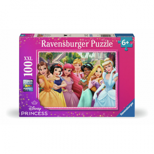 Ravensburger: Disney Princess 100 XXL Brikker i gruppen PUSLESPIL / Puslespil til børn hos Spelexperten (12004116)