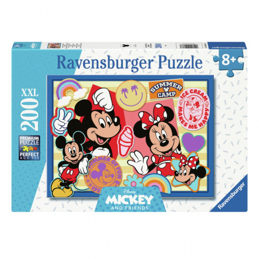 Ravensburger: Mickey & Minnie's Road Trip 200 XXL Brikker i gruppen PUSLESPIL / Puslespil til børn hos Spelexperten (12004136)