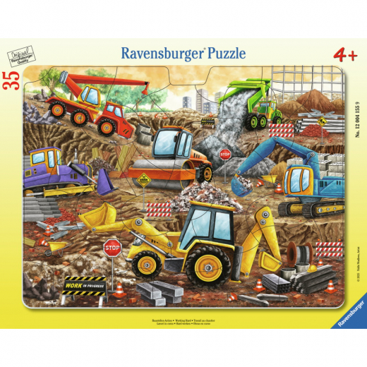 Ravensburger: Arbejdsplads 35 Brikker i gruppen PUSLESPIL / Puslespil til børn hos Spelexperten (12004155)