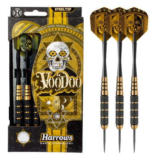 Harrows Darts Voodoo 19g i gruppen SPILLEBORD / Dart / Dartpile / Steeltip hos Spelexperten (123-2040-19GK)