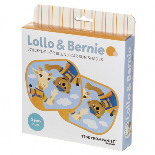 Lollo & Bernie- Solbeskyttelse til bilen i gruppen LEGETØJ / Børne- & baby hos Spelexperten (12656)