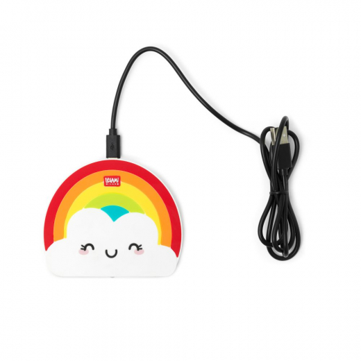 Superfast, Wireless Charger - Rainbow i gruppen LEGETØJ / Sjove gadgets / Mobil tilbehør hos Spelexperten (165114)