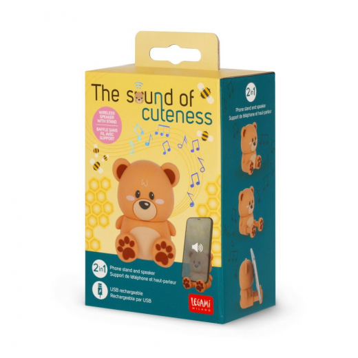 The sound of cuteness - Teddy bear i gruppen LEGETØJ / Sjove gadgets / Sjove gaver hos Spelexperten (176022)