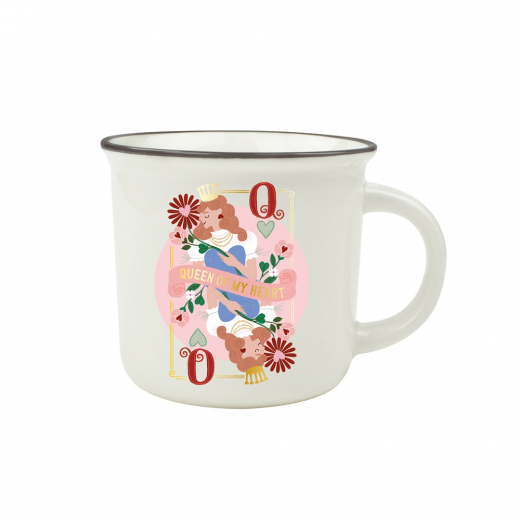 Queen of my heart Mug i gruppen LEGETØJ / Sjove gadgets / Sjove gaver hos Spelexperten (182169)