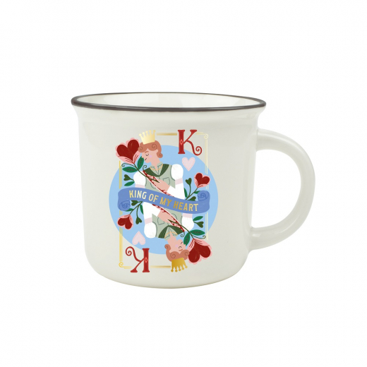 King of my heart Mug i gruppen LEGETØJ / Sjove gadgets / Sjove gaver hos Spelexperten (182170)