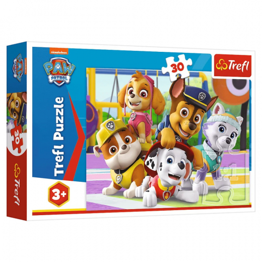 Trefl Paw Patrol altid til tiden 30 Brikker i gruppen PUSLESPIL / Puslespil til børn hos Spelexperten (18286)