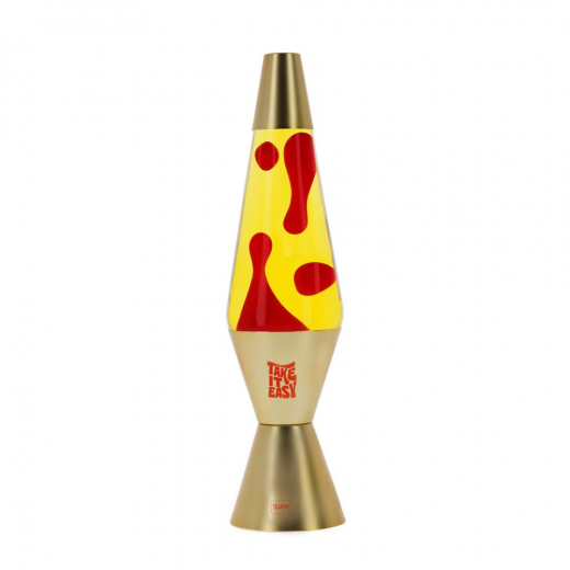 Magmastic Lava Lamp - Gold i gruppen LEGETØJ / Sjove gadgets / Disco hos Spelexperten (189321)