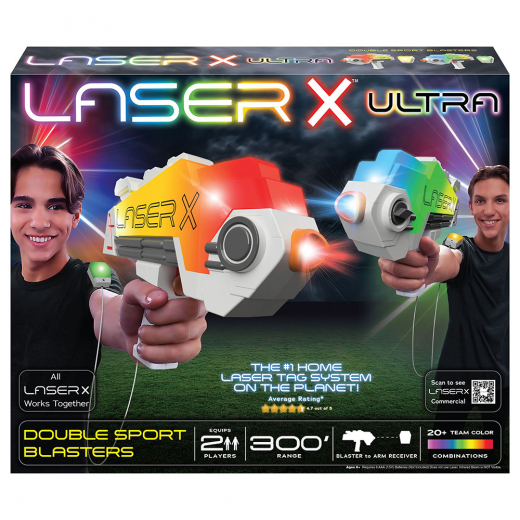 Laser X Ultra Double Sport Blasters i gruppen LEGETØJ / Blasters / Laser X hos Spelexperten (20336)