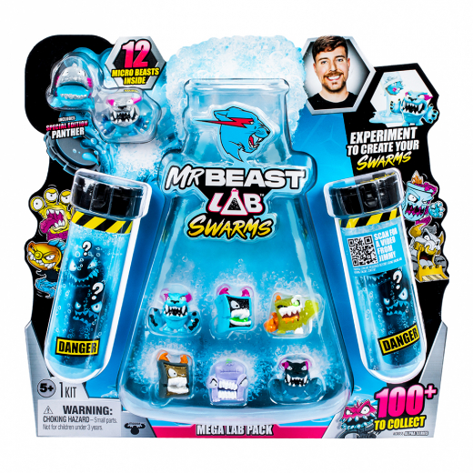 Mr. Beast Lab Swarms Mega Lab 12 pc i gruppen LEGETØJ / Figurer og legesæt / Mr Beast Lab hos Spelexperten (203490)