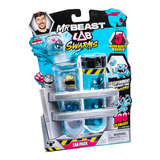 Mr. Beast Lab Swarms 5 pk i gruppen LEGETØJ / Figurer og legesæt / Mr Beast Lab hos Spelexperten (20350)