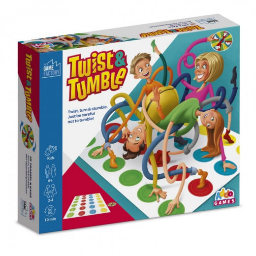 Twist & Tumble (DK) i gruppen SELSKABSSPIL / Børnespil hos Spelexperten (207003)