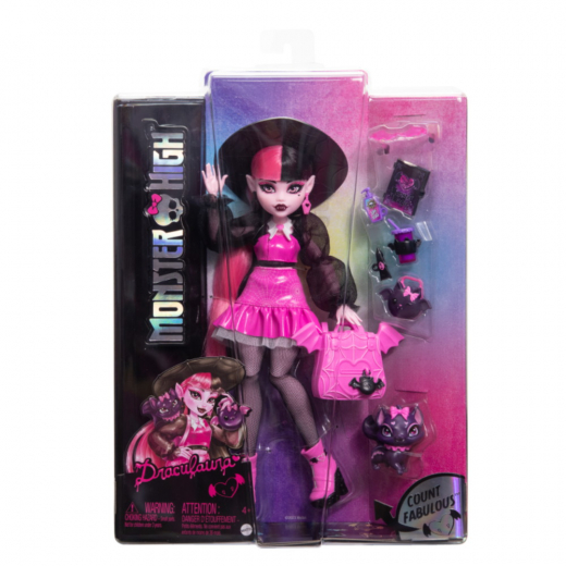 Monster High - Draculaura 2024 i gruppen LEGETØJ / Figurer og legesæt / Monster High hos Spelexperten (218-2462)