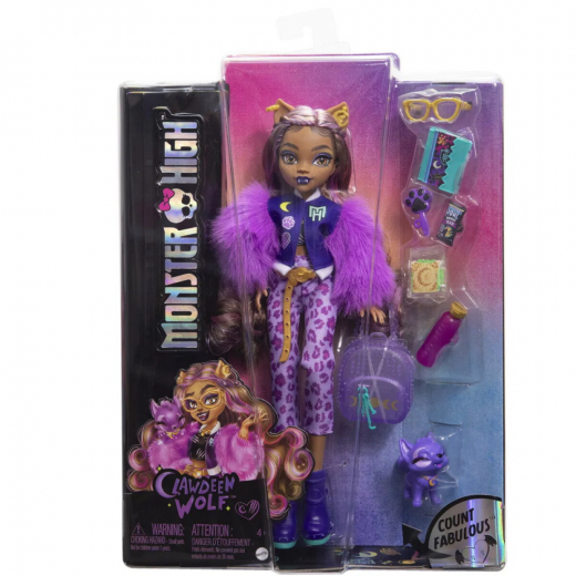 Monster High Core Doll Clawdeen i gruppen LEGETØJ / Figurer og legesæt / Monster High hos Spelexperten (218-2463)