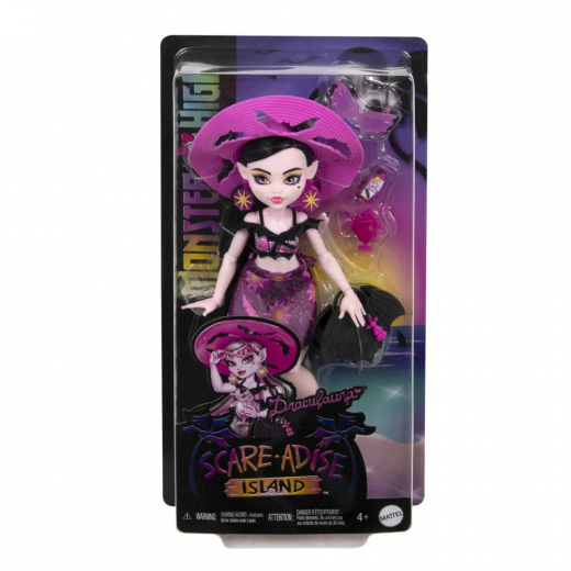 Monster High Scare-adise Island Draculaura i gruppen LEGETØJ / Figurer og legesæt / Monster High hos Spelexperten (218-2502)