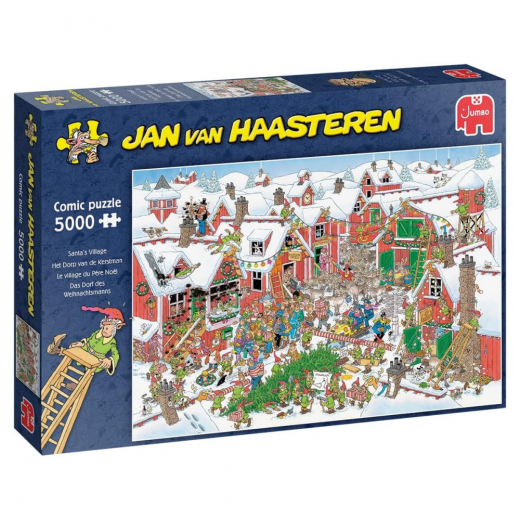 Jan van Haasteren Santa's Village 5000 Brikker i gruppen PUSLESPIL / Jan van Haasteren hos Spelexperten (22-20076)