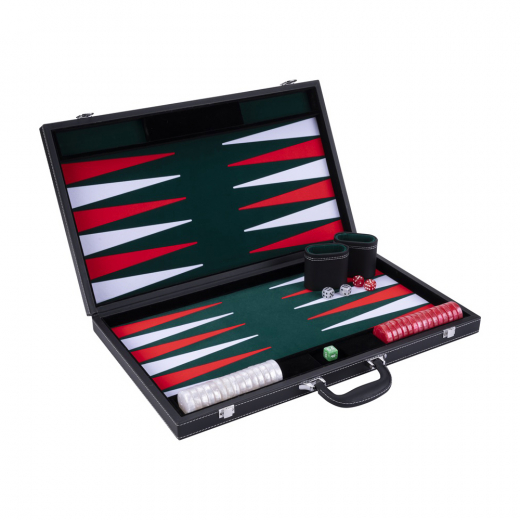 Longfield Backgammon Tournament Green i gruppen SELSKABSSPIL / Backgammon hos Spelexperten (250539)