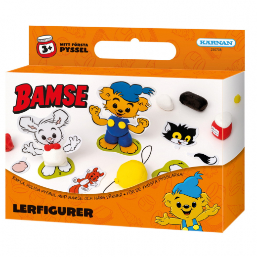 Bamse - Skab lerfigurer i gruppen LEGETØJ / Skab & mal hos Spelexperten (250708)