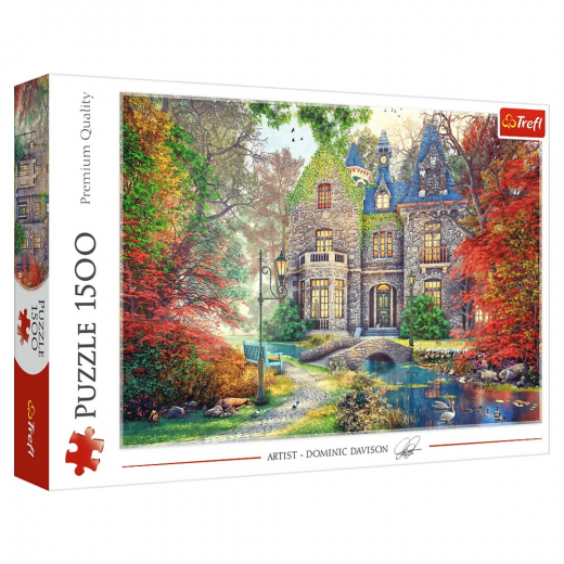 Trefl Autumn mansion 1500 Brikker i gruppen PUSLESPIL / 1500 brikker hos Spelexperten (26213)