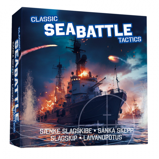 Sænke slagskib - Classic Sea Battle Tactics i gruppen SELSKABSSPIL / Familiespil hos Spelexperten (2815)