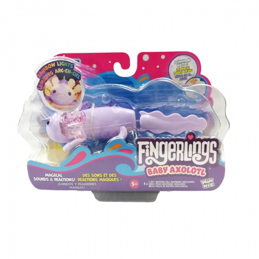 Fingerlings Axoloti Purple i gruppen LEGETØJ / Interaktivt legetøj hos Spelexperten (3141)