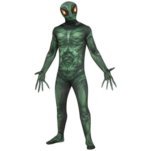 Costume Cosmic Alien i gruppen LEGETØJ / Maskerade / Maskerade kostumer / Kostumer til voksne hos Spelexperten (3205)