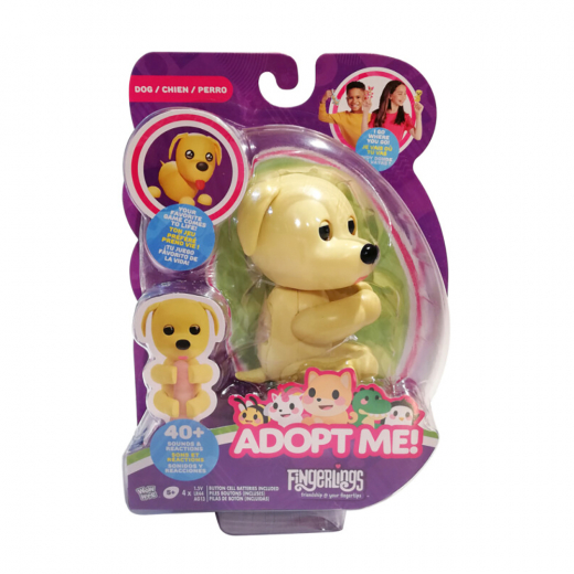 Fingerlings X Adopt Me Dog i gruppen LEGETØJ / Interaktivt legetøj hos Spelexperten (3251)