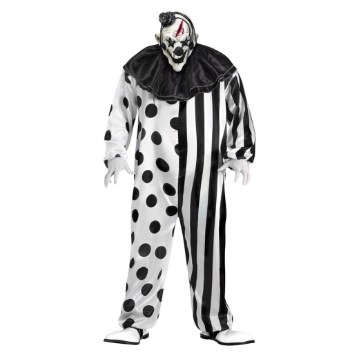 Costume Killer Clown XL i gruppen LEGETØJ / Maskerade / Maskerade kostumer / Kostumer til voksne hos Spelexperten (3265XL)