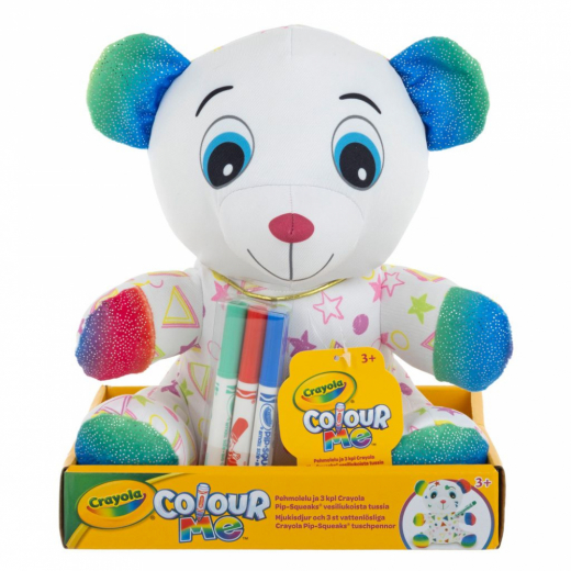 Crayola Color and Plush Bear i gruppen LEGETØJ / Skab & mal / Crayola hos Spelexperten (35024006)