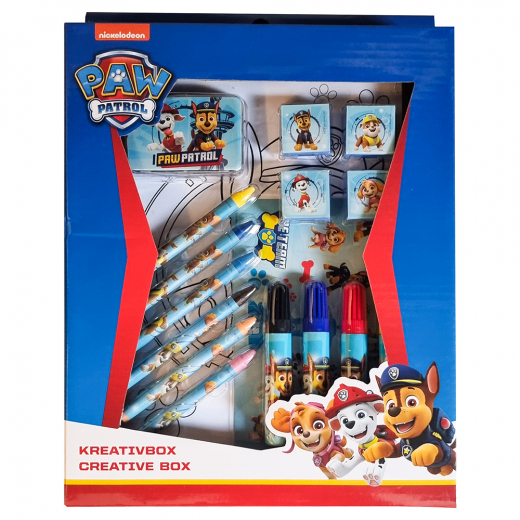 Paw Patrol Creative Box i gruppen LEGETØJ / Skab & mal hos Spelexperten (4043946302698)