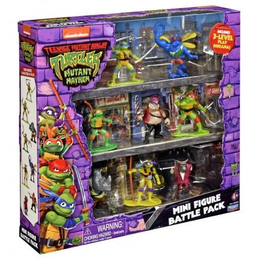 TMNT - Mayhem Mini Figure Battle Pack i gruppen LEGETØJ / Figurer og legesæt / Turtles hos Spelexperten (46-83562)