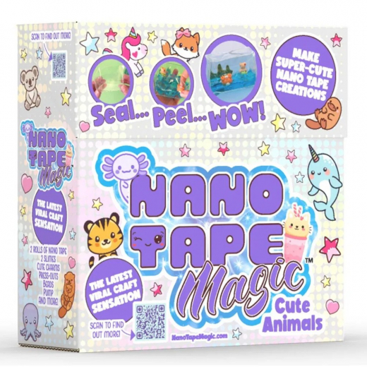 Nano Tape Magic - Cute Animals i gruppen LEGETØJ / Skab & mal hos Spelexperten (480-1001)