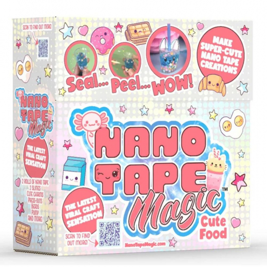 Nano Tape Magic - Classic Cute Food i gruppen LEGETØJ / Skab & mal hos Spelexperten (480-1002)