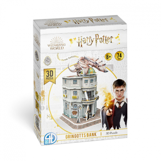4D Model Kit - Harry Potter Gringotts Bank 74 Brikker i gruppen hos Spelexperten (51070)
