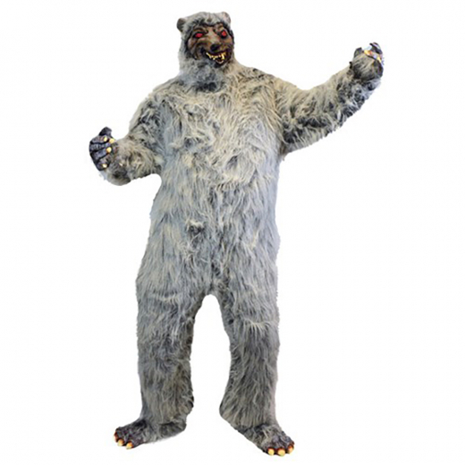 Costume Grey Wolf i gruppen LEGETØJ / Maskerade / Maskerade kostumer / Kostumer til voksne hos Spelexperten (51102)