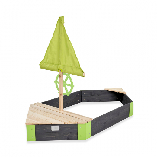 EXIT Aksent sandbox 190x90cm - boat i gruppen Haveleg hos Spelexperten (52.05.30.00)