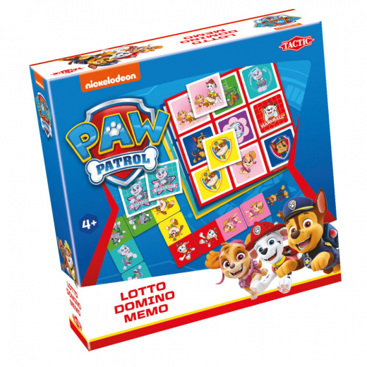 Paw Patrol - Lotto, Domino, Memo i gruppen SELSKABSSPIL / Børnespil hos Spelexperten (56203)