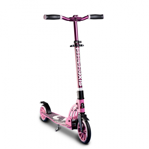 Six Degrees Aluminium Scooter Junior 180/145 mm Pink i gruppen LEGETØJ / Cykler / Kick bikes hos Spelexperten (588)