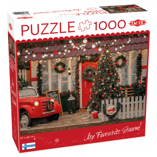 Tactic: Christmas Porch 1000 Brikker i gruppen PUSLESPIL / 1000 brikker hos Spelexperten (59606)