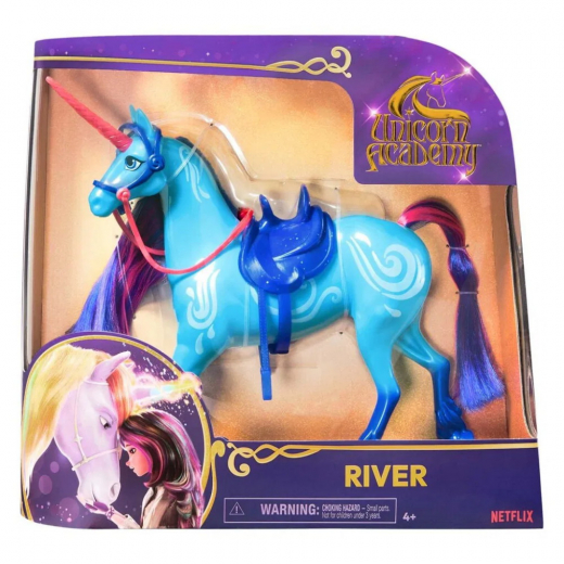 Unicorn Academy Fashion Doll Unicorn 28 cm - River i gruppen LEGETØJ / Figurer og legesæt hos Spelexperten (6067376)