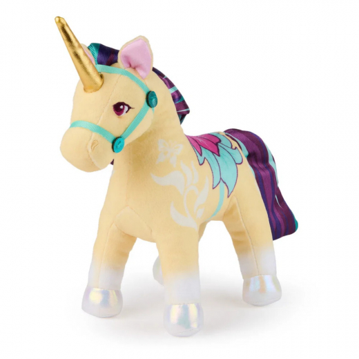 Unicorn Academy Leaf Plush 17 cm i gruppen LEGETØJ / Tøjdyr hos Spelexperten (6067604-L)