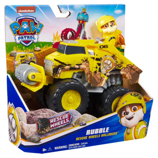 Paw Patrol - Rubble Redningskøretøjer i gruppen LEGETØJ / Figurer og legesæt / Paw Patrol hos Spelexperten (6069304)