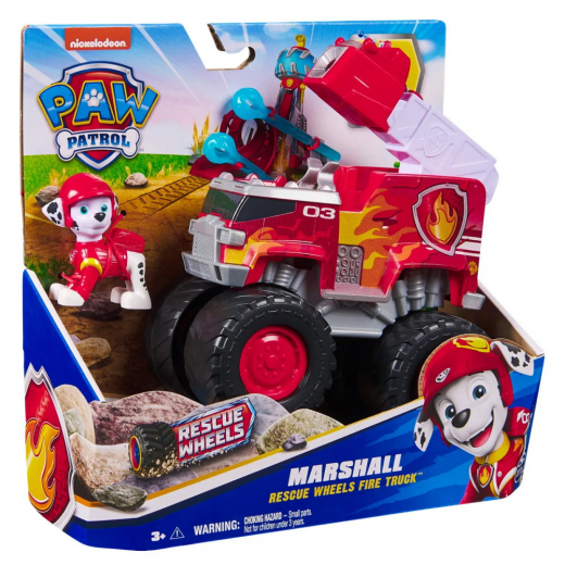 Paw Patrol - Marshall Redningskøretøjer i gruppen LEGETØJ / Figurer og legesæt / Paw Patrol hos Spelexperten (6069306)